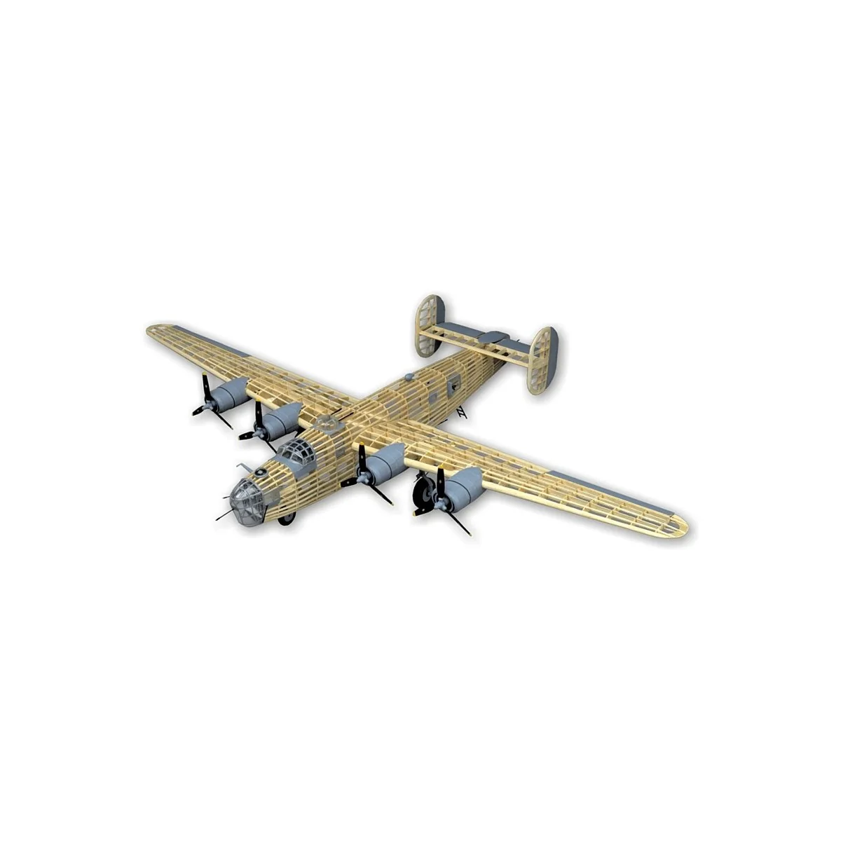 B-24D Liberator 1m23 Guillow's Guillow's S0282003 - 2 B-24D Liberator 1m23 Guillow's Guillow's S0282003 - 2