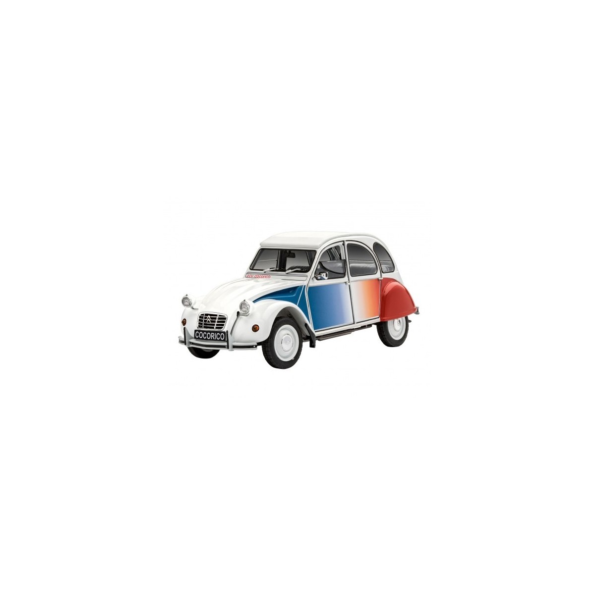 Citroen 2 CV Cocorico 1/24 - Revell paintings Revell 67653 - 1 Citroen 2 CV Cocorico 1/24 - Revell paintings Revell 67653 - 1