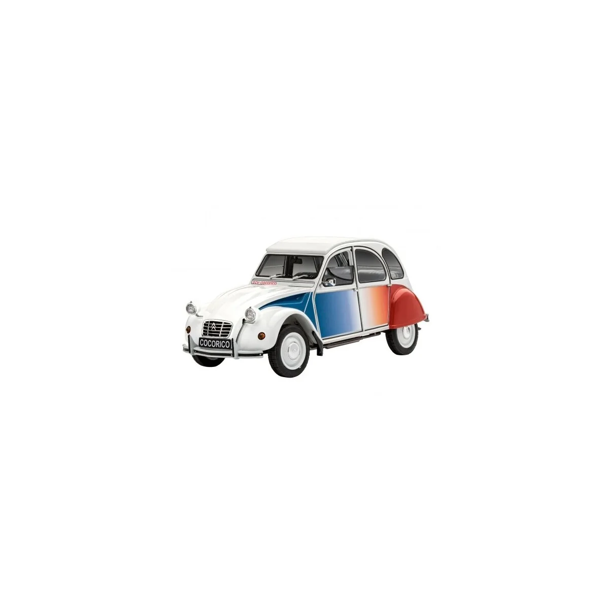 Citroen 2 CV Cocorico 1/24 - Revell paintings Revell 67653 - 1 Citroen 2 CV Cocorico 1/24 - Revell paintings Revell 67653 - 1