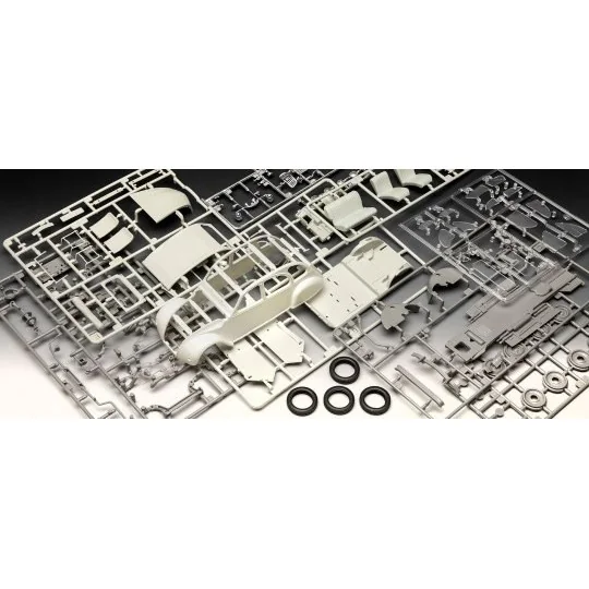 67653-Citroen 2 CV Cocorico 1/24 + peintures Revell - 67653