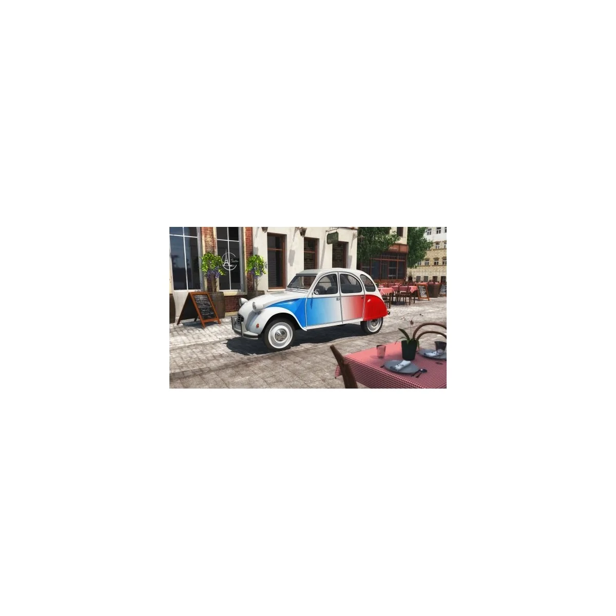 Citroen 2 CV Cocorico 1/24 + peintures Revell Revell 67653 - 7