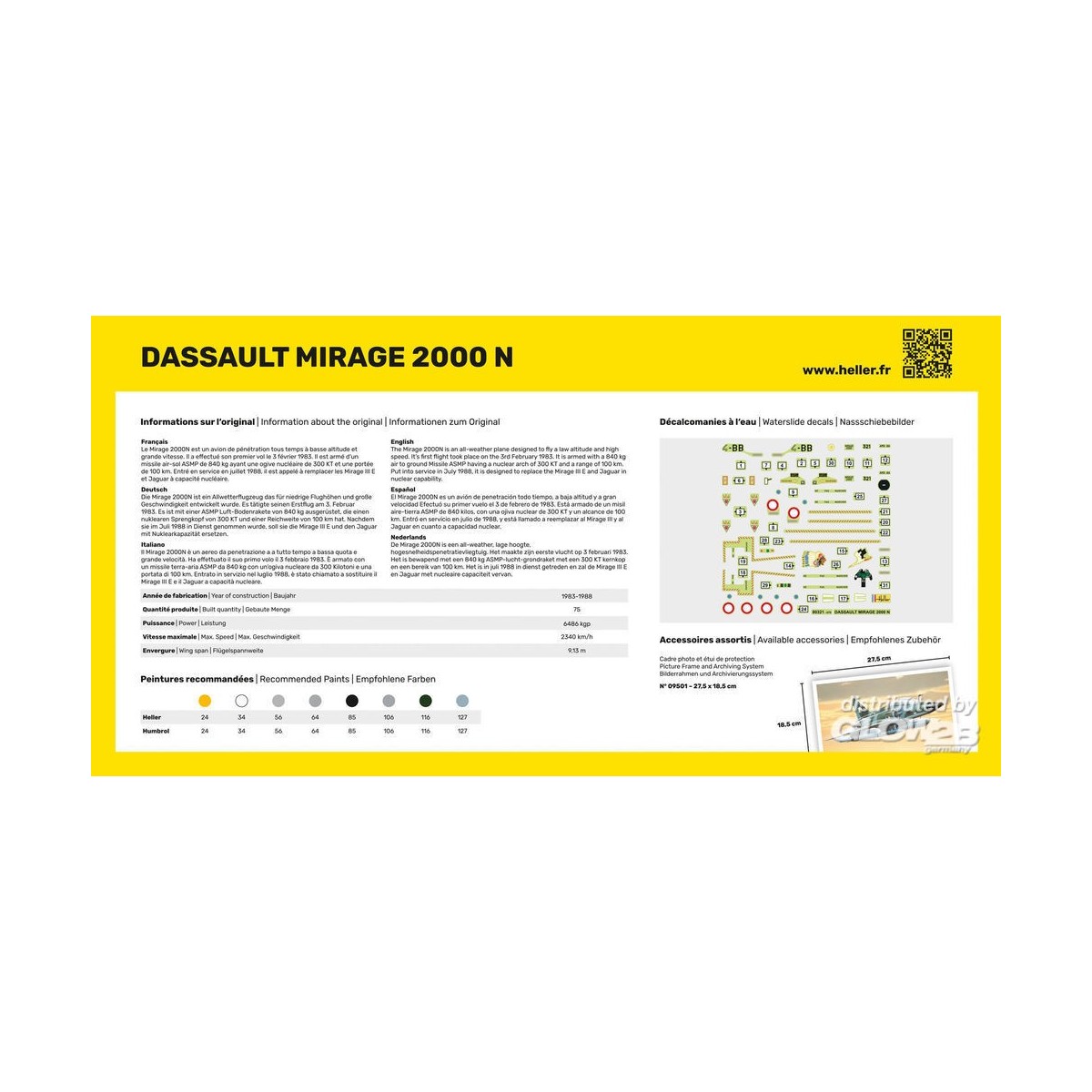 Mirage 2000 N 1:72 Heller Heller HEL-80321 - 2