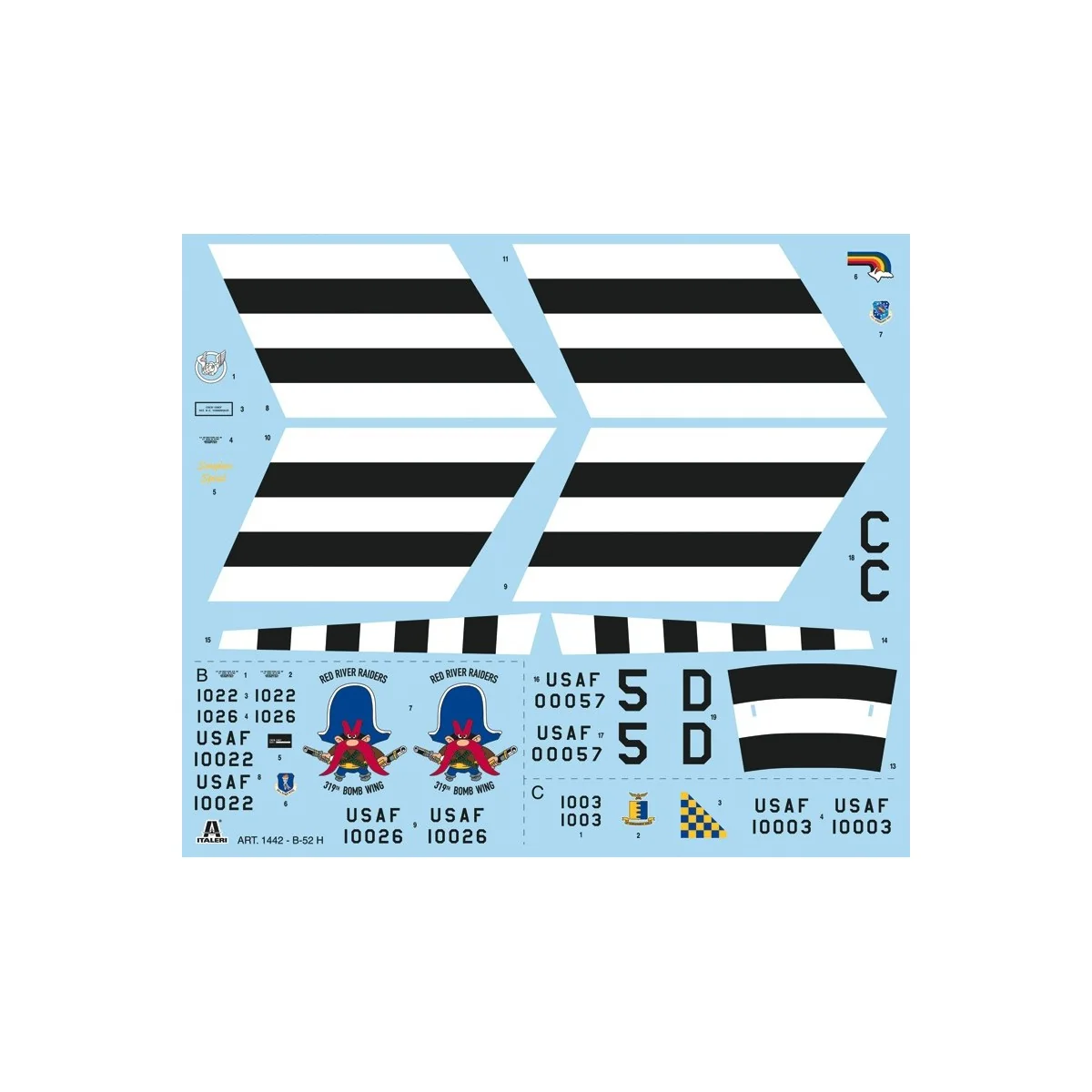 Aircraft B-52H Stratofortress 1:72 Italeri Italeri I1442 - 4