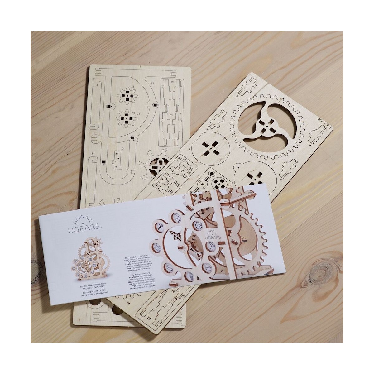 UGEARS wood 3D dynamometer UGEARS UG-70005 - 6