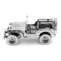 ICX139-Iconx Véhicule militaire Jeep Willys Overland Metal Earth - ICX139