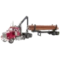 ICX136-Iconx Camion grumier Western Star 4900 avec remorque Metal Earth - ICX136