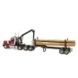ICX136-Iconx Western Star 4900 Logging Truck with Metal Earth Trailer - ICX136
