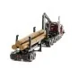 ICX136-Iconx Western Star 4900 Logging Truck with Metal Earth Trailer - ICX136