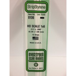 Wand HO 0.3x1.7x350mm Ref: 8106 - Evergreen - S1378106