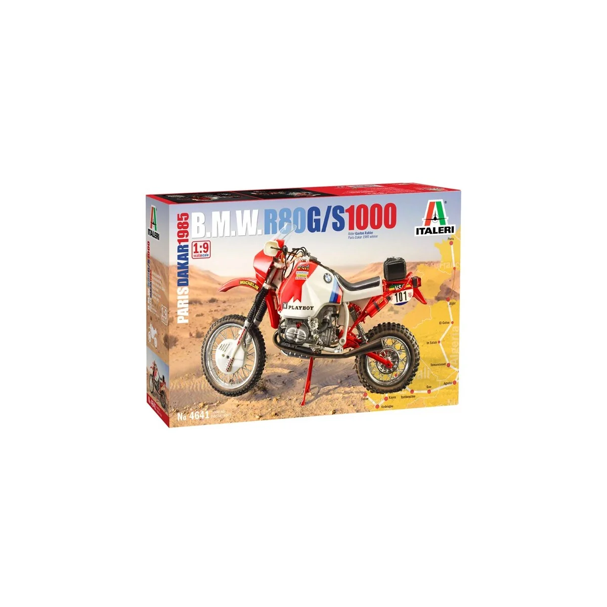 BMW R80G/S Paris Dakar 1985 1/9 Italeri Italeri I4641 - 2