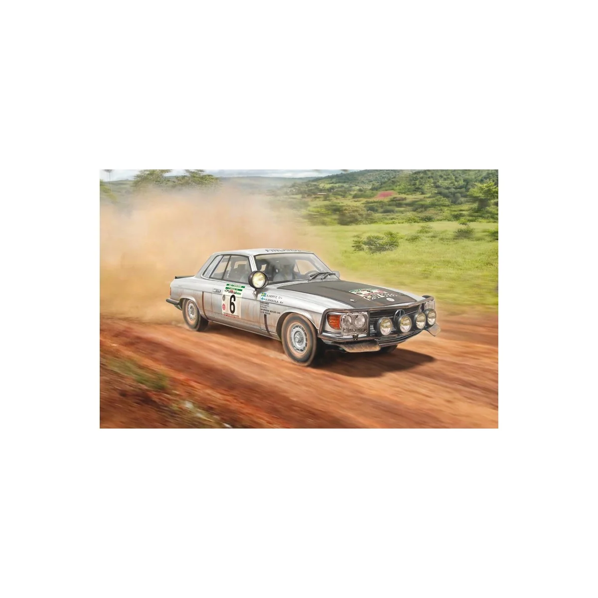 Mercedes 450 SLC Bandama Rally 1/24 Italeri Italeri I3632 - 1 Mercedes 450 SLC Bandama Rally 1/24 Italeri Italeri I3632 - 1