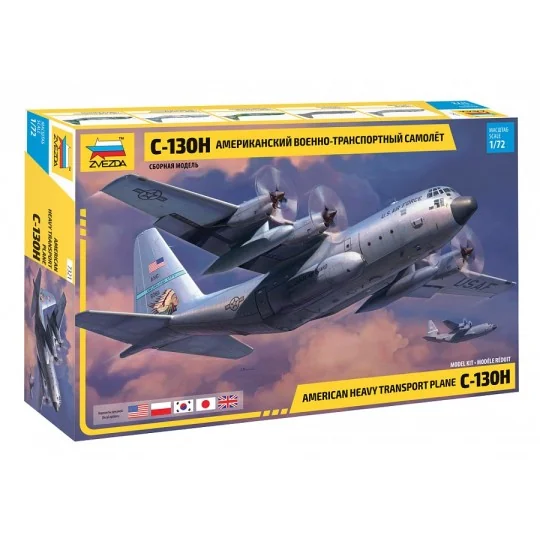 Z7321-C-130H Hercules 1:72 Zvezda