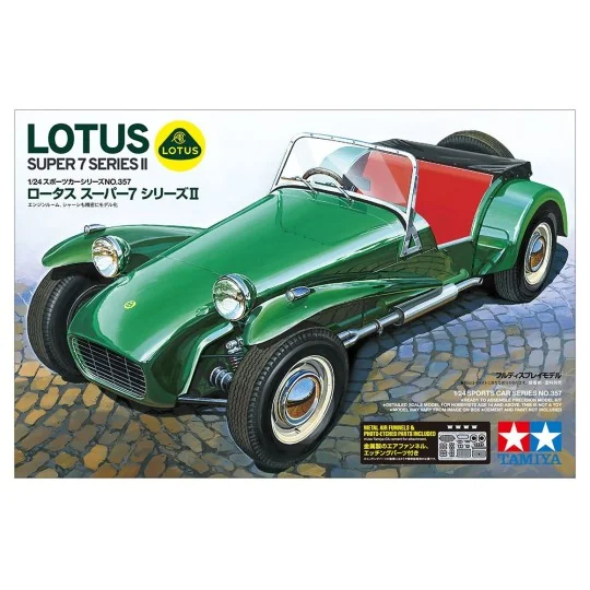 Lotus Super Seven Series II 1/24 Tamiya Tamiya 24357 - 2 24357-Lotus Super Seven Series II 1/24 Tamiya - 24357