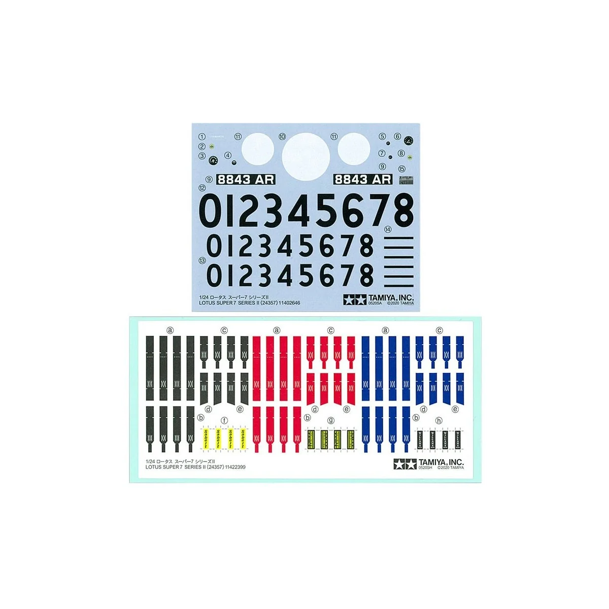 Lotus Super Seven Series II 1/24 Tamiya Tamiya 24357 - 7