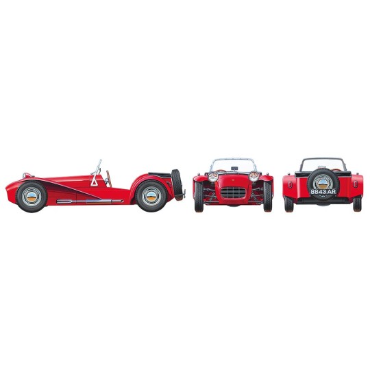 Lotus Super Seven Series II 1/24 Tamiya Tamiya 24357 - 8 24357-Lotus Super Seven Series II 1/24 Tamiya - 24357