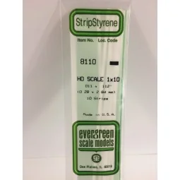 Wand HO 0.3x2.8x350mm Ref: 8110 - Evergreen - S1378110
