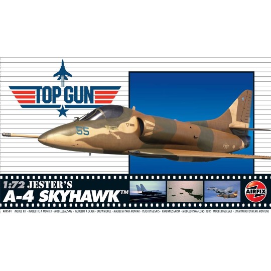 A00501-Jester's A-4 Skyhawk Top Gun 1:72 Airfix Aircraft
