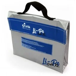 Sac protection lipo anti-feu sacoche 240x65x180mm Siva GT-Power SV-15020 - 1