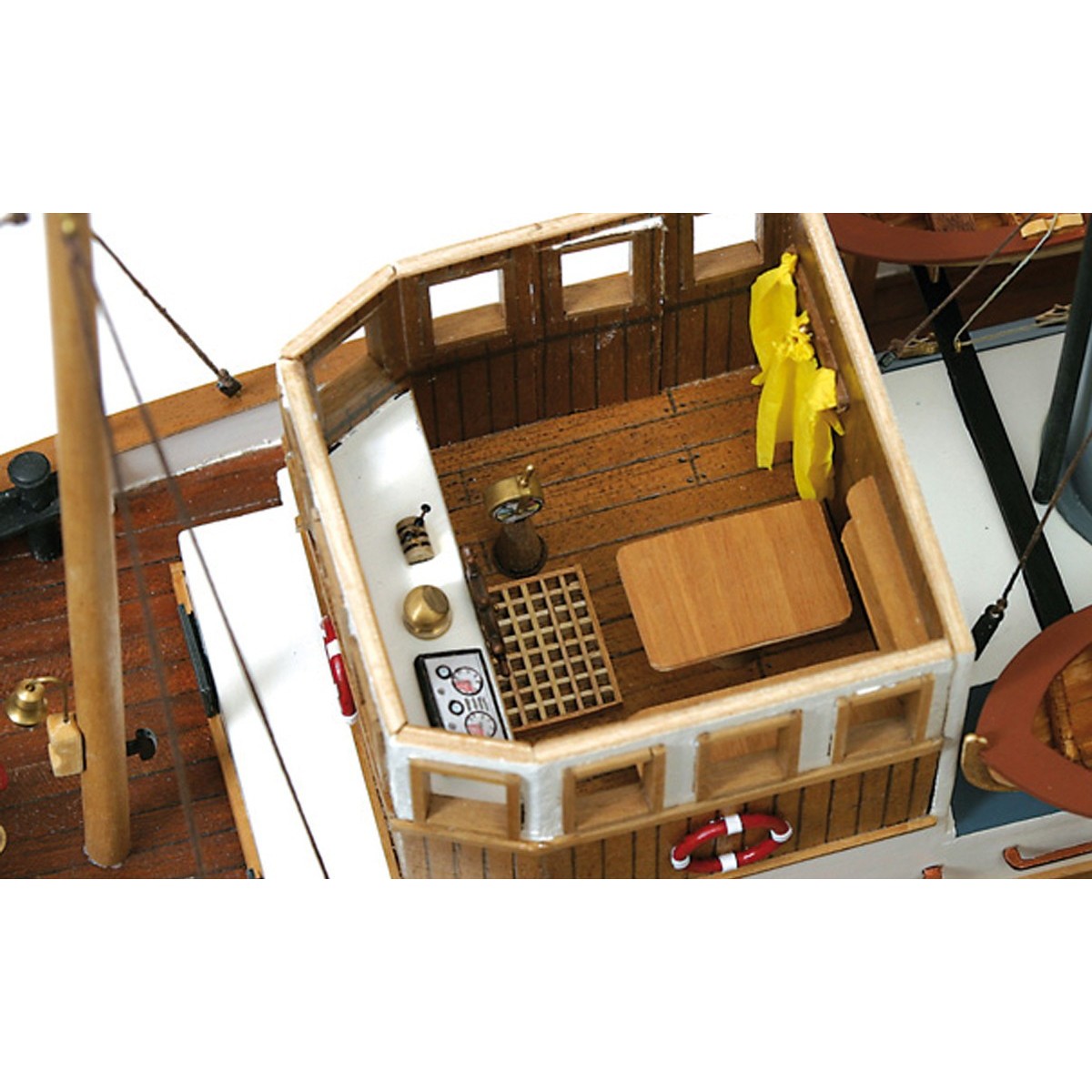 Bateau Ulises RC 1/30 kit construction bois OcCre OcCre 61001 - 6