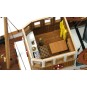 61001-Boat Ulises RC 1/30 Kit Construction Wood OcCre - 61001