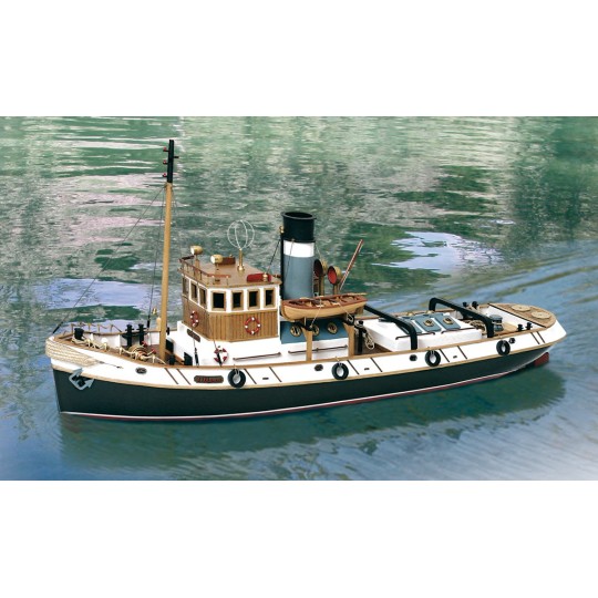 61001-Boat Ulises RC 1/30 Kit Construction Wood OcCre