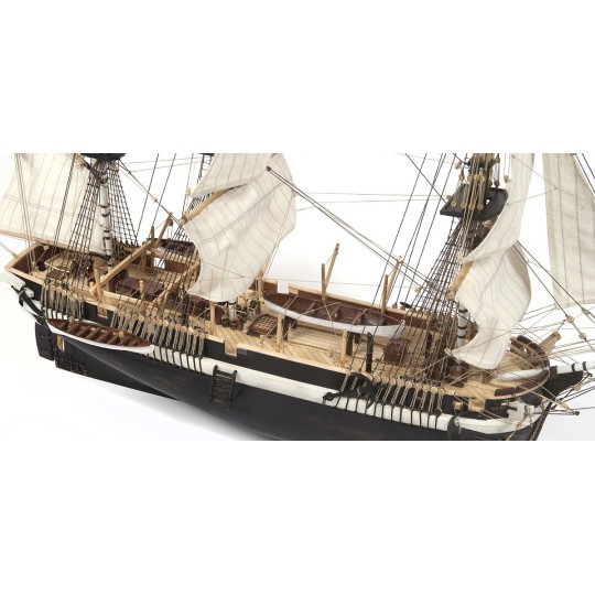 12004-Ship HMS Terror 1/75 Kit Construction Wood OcCre