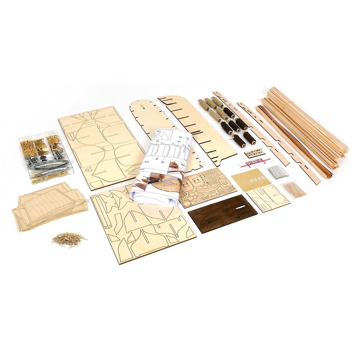 Ship HMS Terror 1/75 Kit Construction Wood OcCre OcCre 12004 - 17