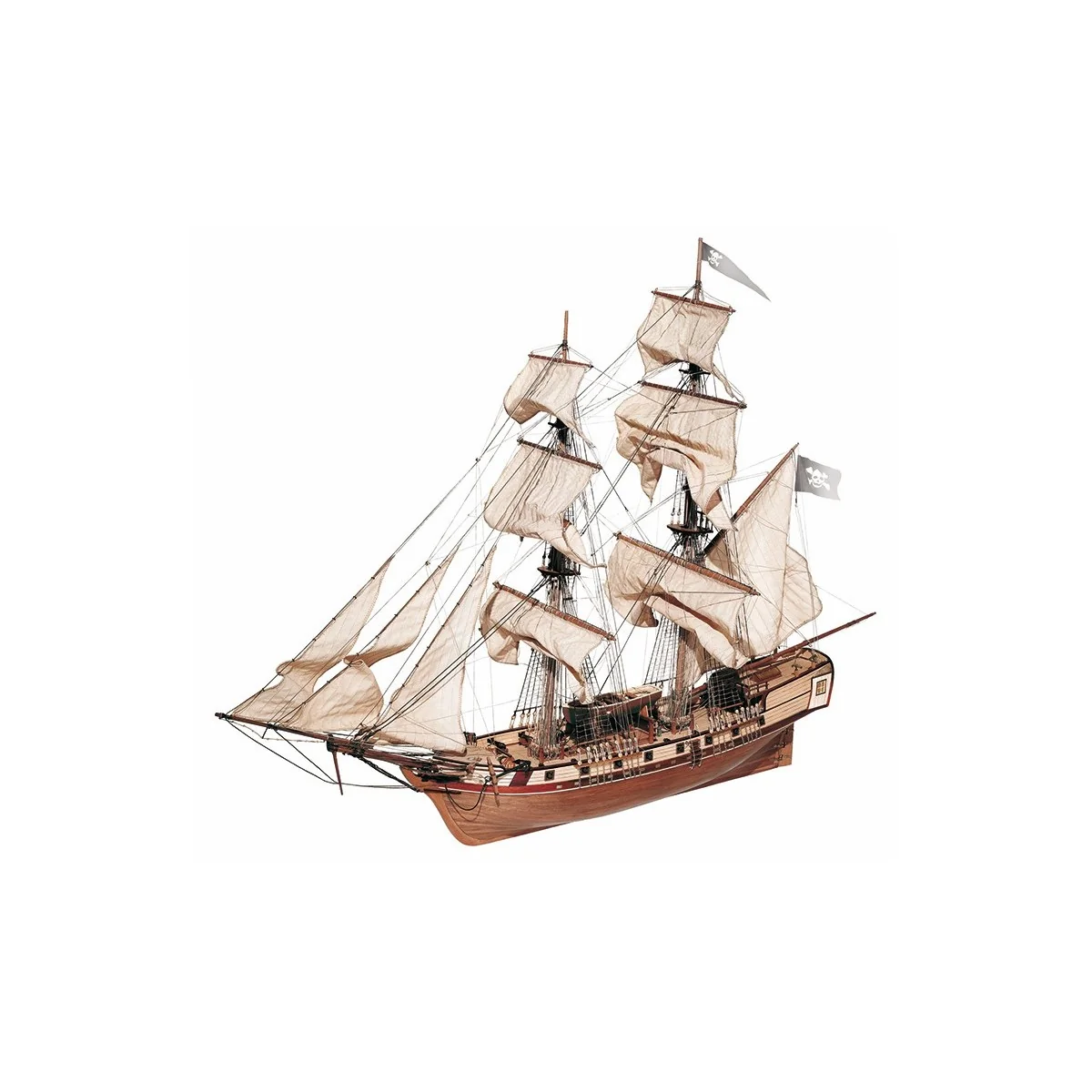 Bateau Corsair 1/80 kit construction bois OcCre OcCre 13600 - 1 Bateau Corsair 1/80 kit construction bois OcCre OcCre 13600 - 1