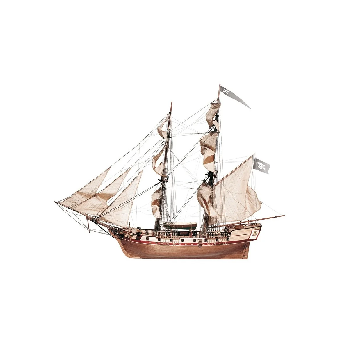 Bateau Corsair 1/80 kit construction bois OcCre OcCre 13600 - 2 Bateau Corsair 1/80 kit construction bois OcCre OcCre 13600 - 2