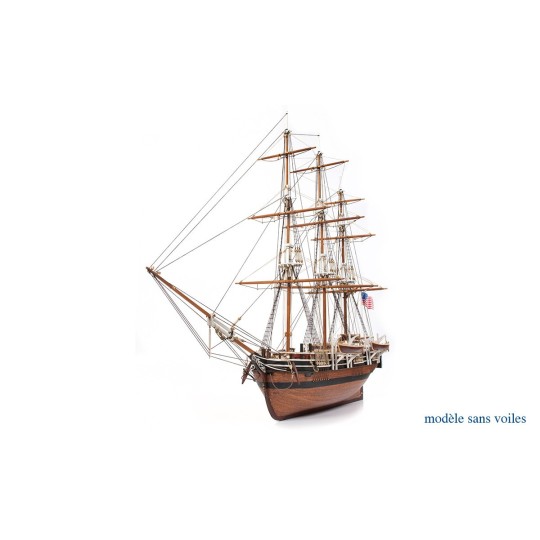 12006B-Boat Essex 1/60 (without sails) Kit construction wood OcCre