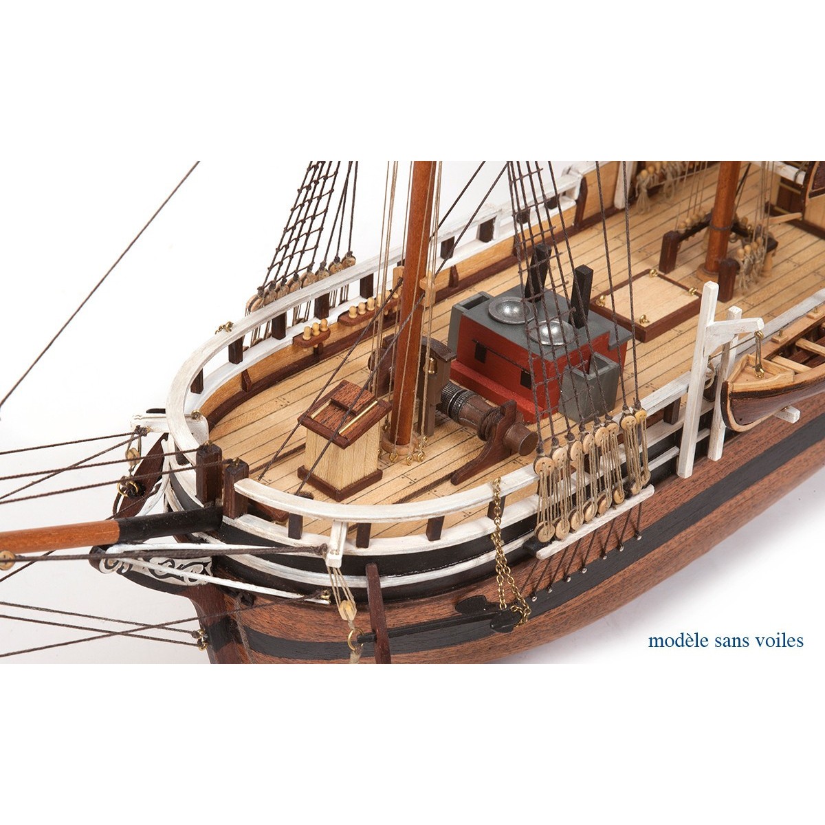 Boat Essex 1/60 (without sails) Kit construction wood OcCre OcCre 12006B - 4 Boat Essex 1/60 (without sails) Kit construction wood OcCre OcCre 12006B - 4