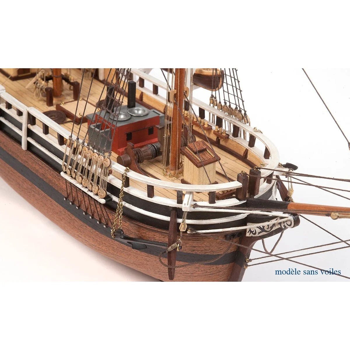 Boat Essex 1/60 (without sails) Kit construction wood OcCre OcCre 12006B - 7 Boat Essex 1/60 (without sails) Kit construction wood OcCre OcCre 12006B - 7