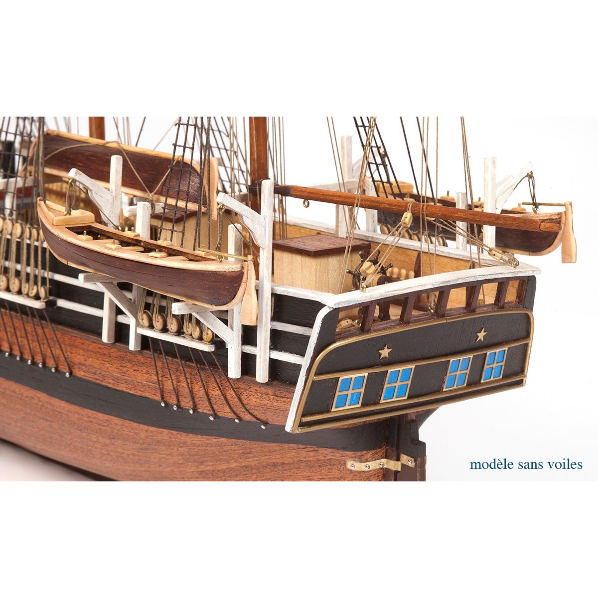 Bateau Essex 1/60 (sans voiles) kit construction bois OcCre OcCre 12006B - 10