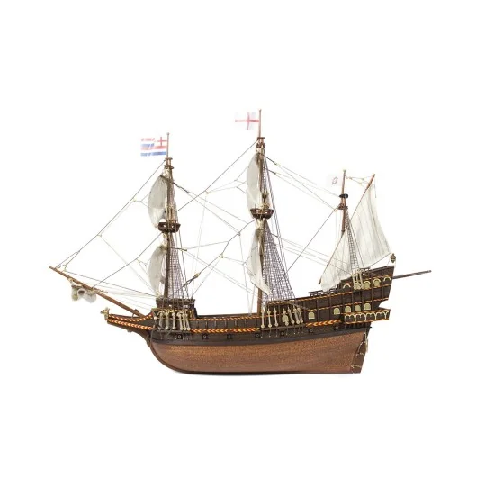12003-Bateau Golden Hind 1/85 kit construction bois OcCre