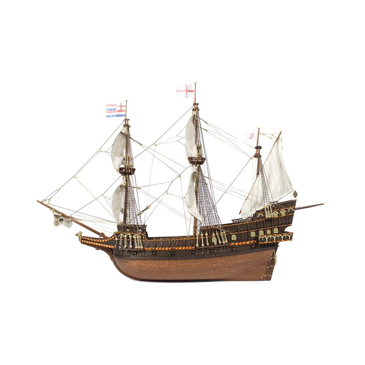 Boat Golden Hind 1/85 Kit Construction Wood OcCre OcCre 12003 - 3 Boat Golden Hind 1/85 Kit Construction Wood OcCre OcCre 12003 - 3