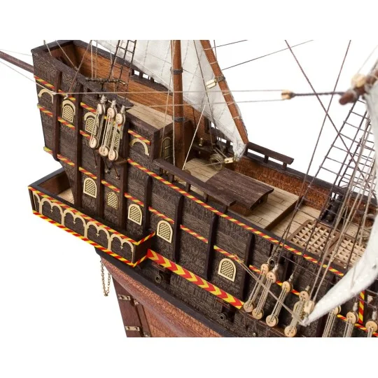 Boat Golden Hind 1/85 Kit Construction Wood OcCre OcCre 12003 - 6 12003-Boat Golden Hind 1/85 Kit Construction Wood OcCre - 12003