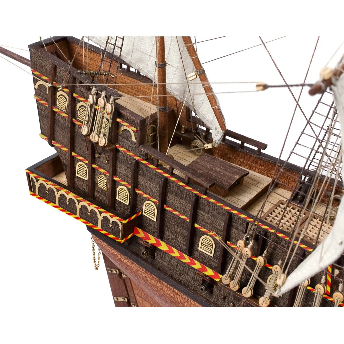 Boat Golden Hind 1/85 Kit Construction Wood OcCre OcCre 12003 - 6 Boat Golden Hind 1/85 Kit Construction Wood OcCre OcCre 12003 - 6