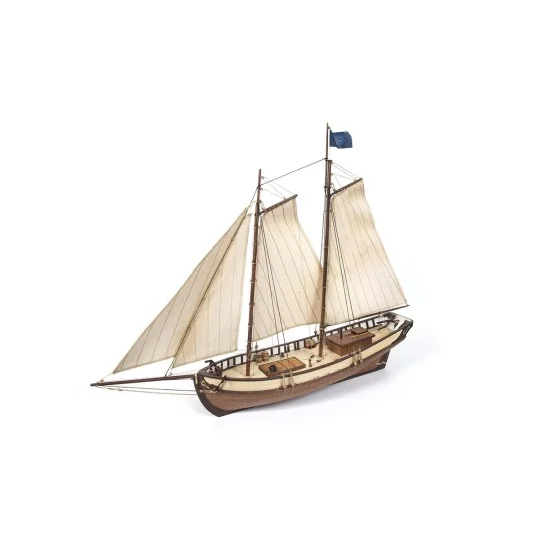 12007-Bateau Polaris 1/50 kit construction bois OcCre