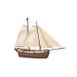 12007-Polaris 1/50 boat with Ochre wood construction kit