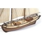 12007-Polaris 1/50 boat with Ochre wood construction kit