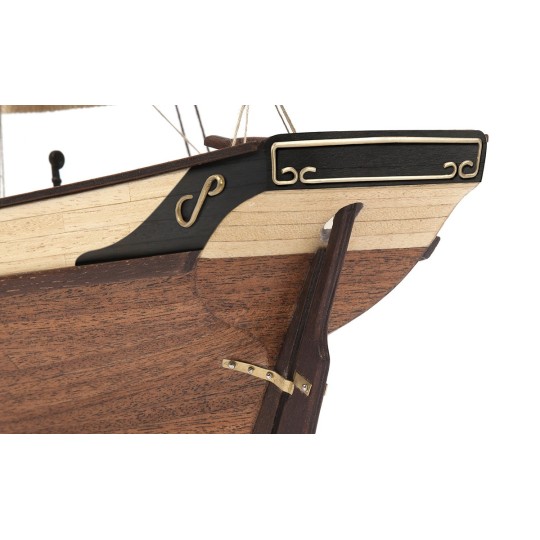 Polaris 1/50 boat with Ochre wood construction kit OcCre 12007 - 8 12007-Polaris 1/50 boat with Ochre wood construction kit - 12007