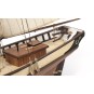 12007-Polaris 1/50 boat with Ochre wood construction kit