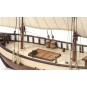 Polaris 1/50 boat with Ochre wood construction kit OcCre 12007 - 10 12007-Polaris 1/50 boat with Ochre wood construction kit - 12007