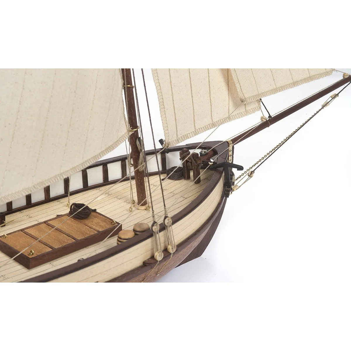 Polaris 1/50 boat with Ochre wood construction kit OcCre 12007 - 12