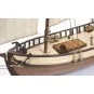 12007-Polaris 1/50 boat with Ochre wood construction kit - 12007