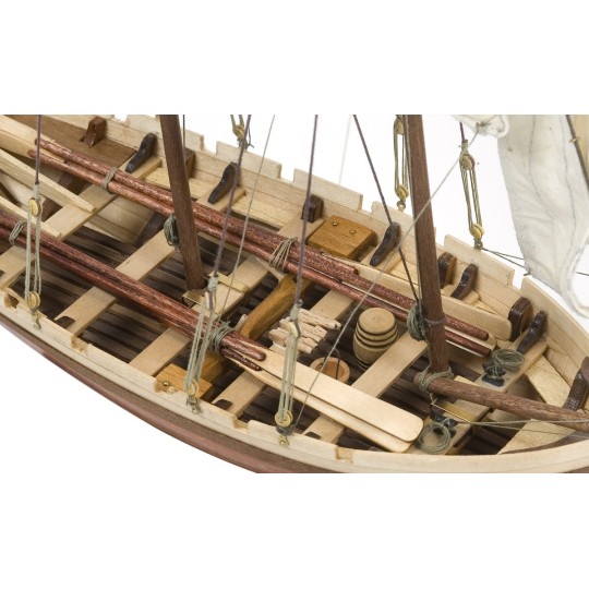 52003-Boat Bounty 1/24 Kit Construction Wood OcCre