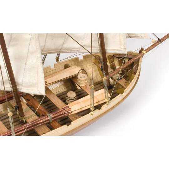 52003-Boat Bounty 1/24 Kit Construction Wood OcCre