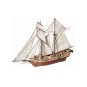 12500-Boat Goelette Albatros 1/100 Kit Construction Wood OcCre