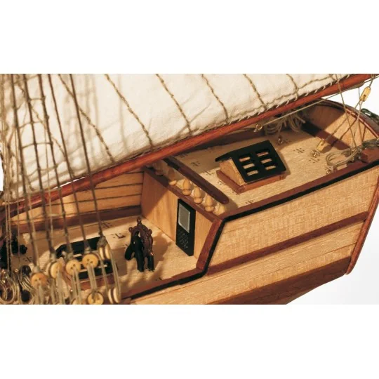 Boat Goelette Albatros 1/100 Kit Construction Wood OcCre OcCre 12500 - 3 12500-Boat Goelette Albatros 1/100 Kit Construction Wood OcCre - 12500