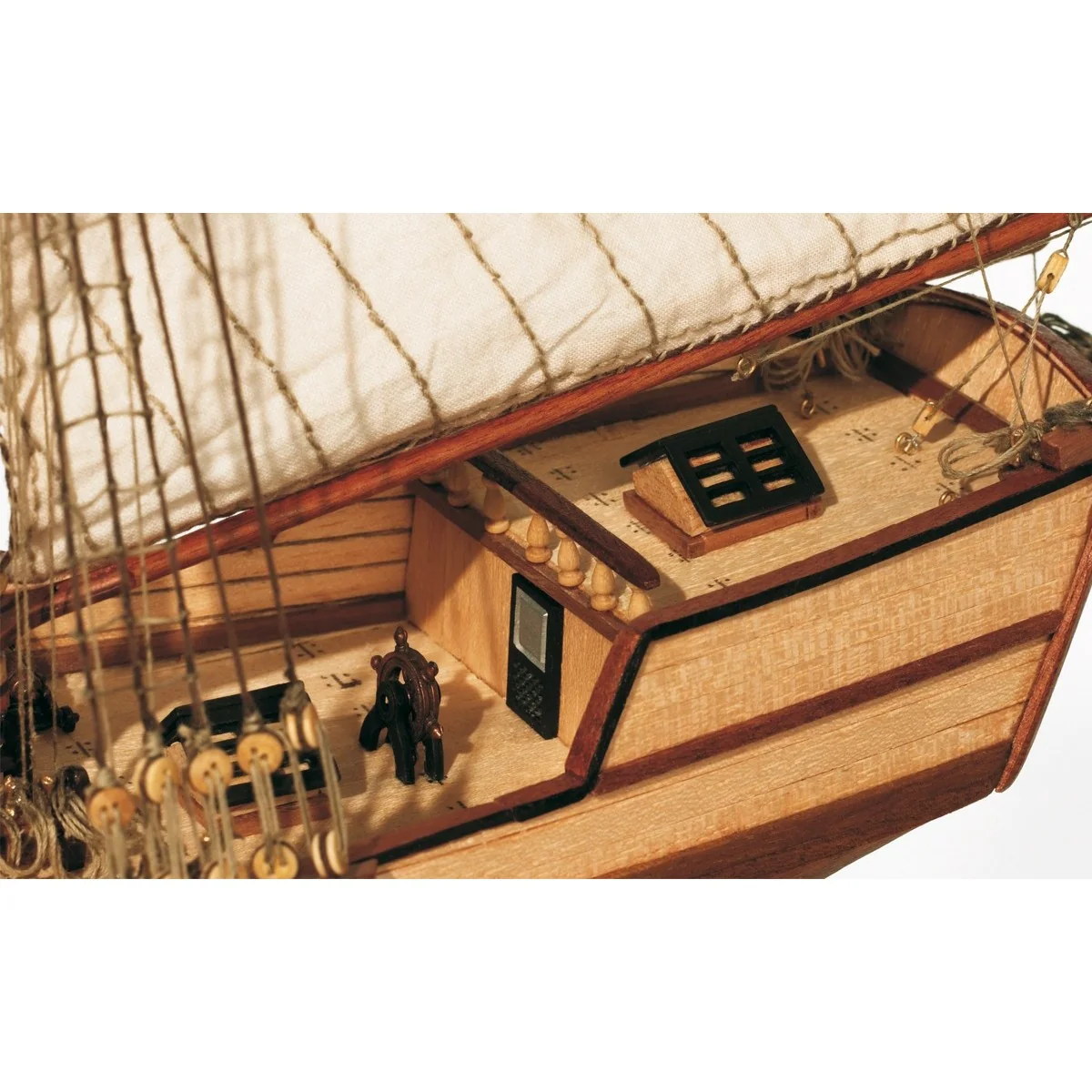Boat Goelette Albatros 1/100 Kit Construction Wood OcCre OcCre 12500 - 3 Boat Goelette Albatros 1/100 Kit Construction Wood OcCre OcCre 12500 - 3